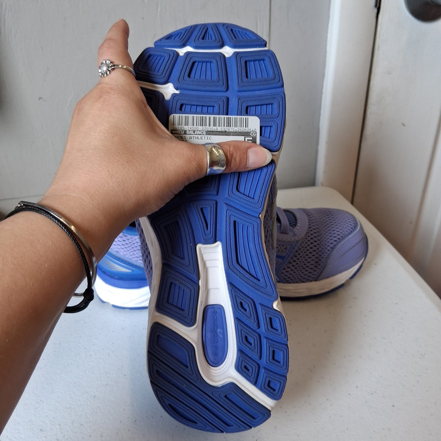 Shoes Athletic By New Balance In Purple, Size:6.5 Extra Wide