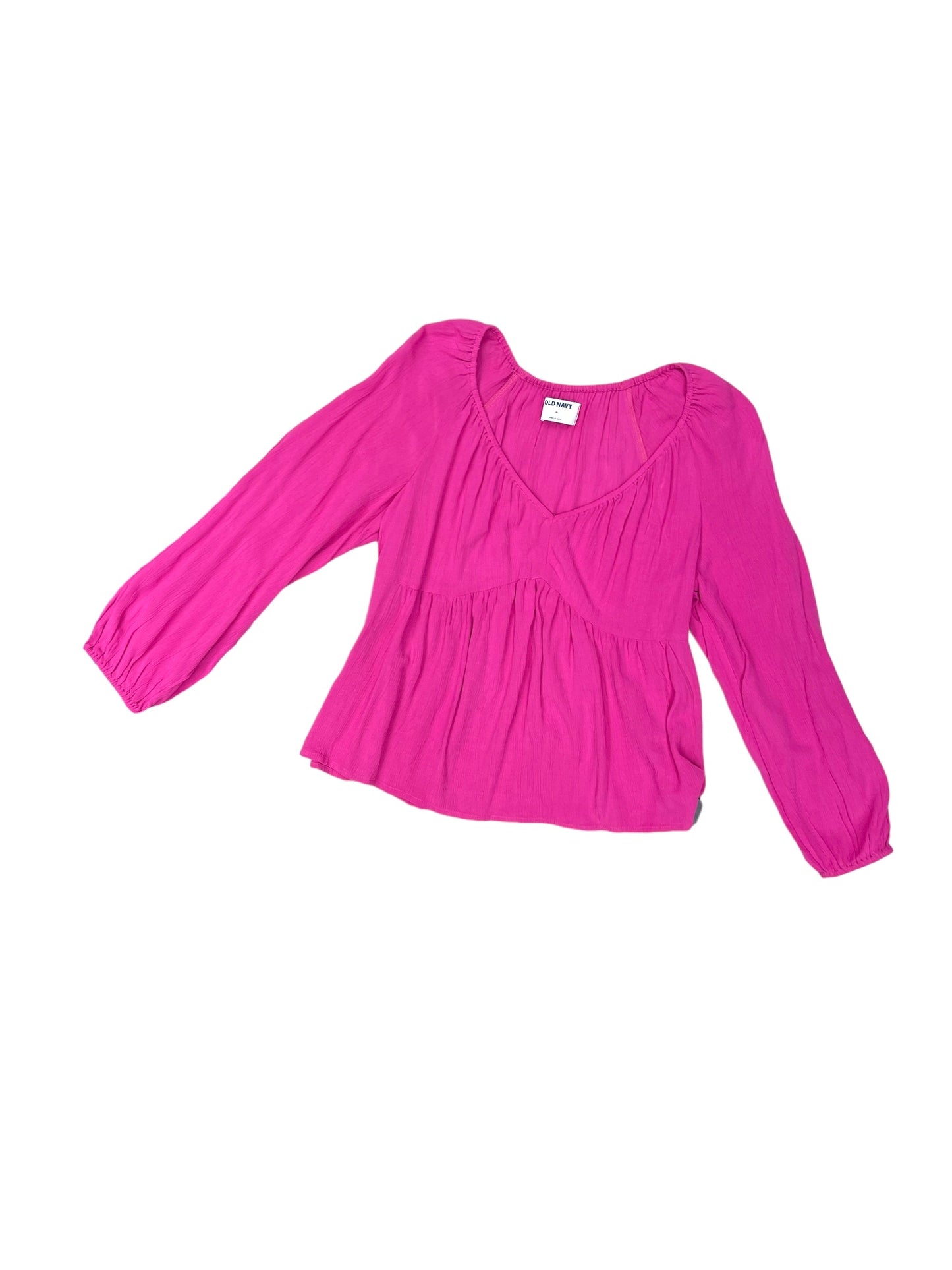 Top 3/4 Sleeve By Old Navy Size: M