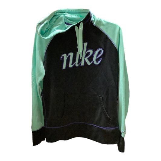 Top Long Sleeve Fleece Pullover By Nike  Size: L