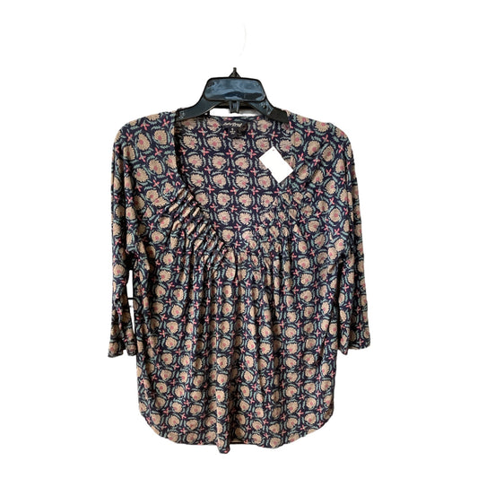 Top 3/4 Sleeve By Lucky Brand  Size: S