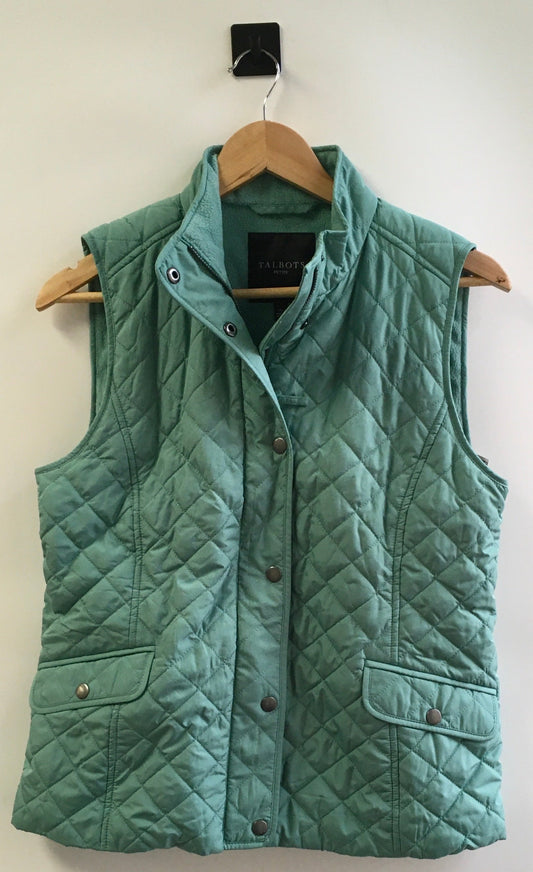Vest Puffer & Quilted By Talbots  Size: Petite  Medium