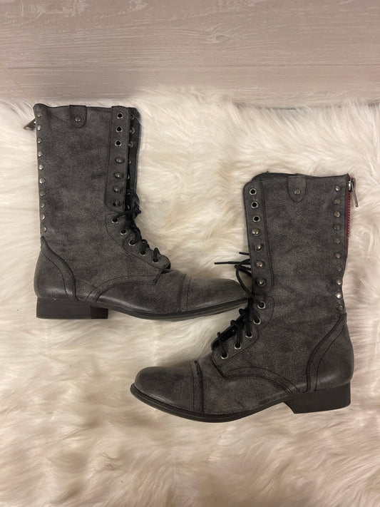 Boots Combat By Madden Girl  Size: 8.5