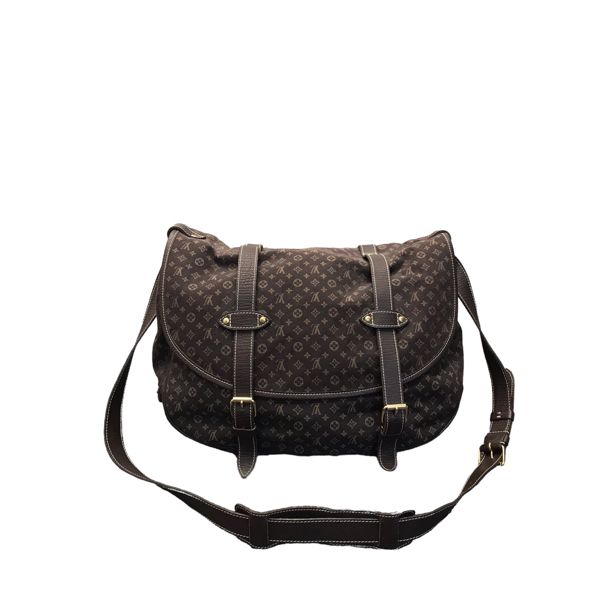 Louis Vuitton Monogram Mini Lin Saumur Messenger Bag