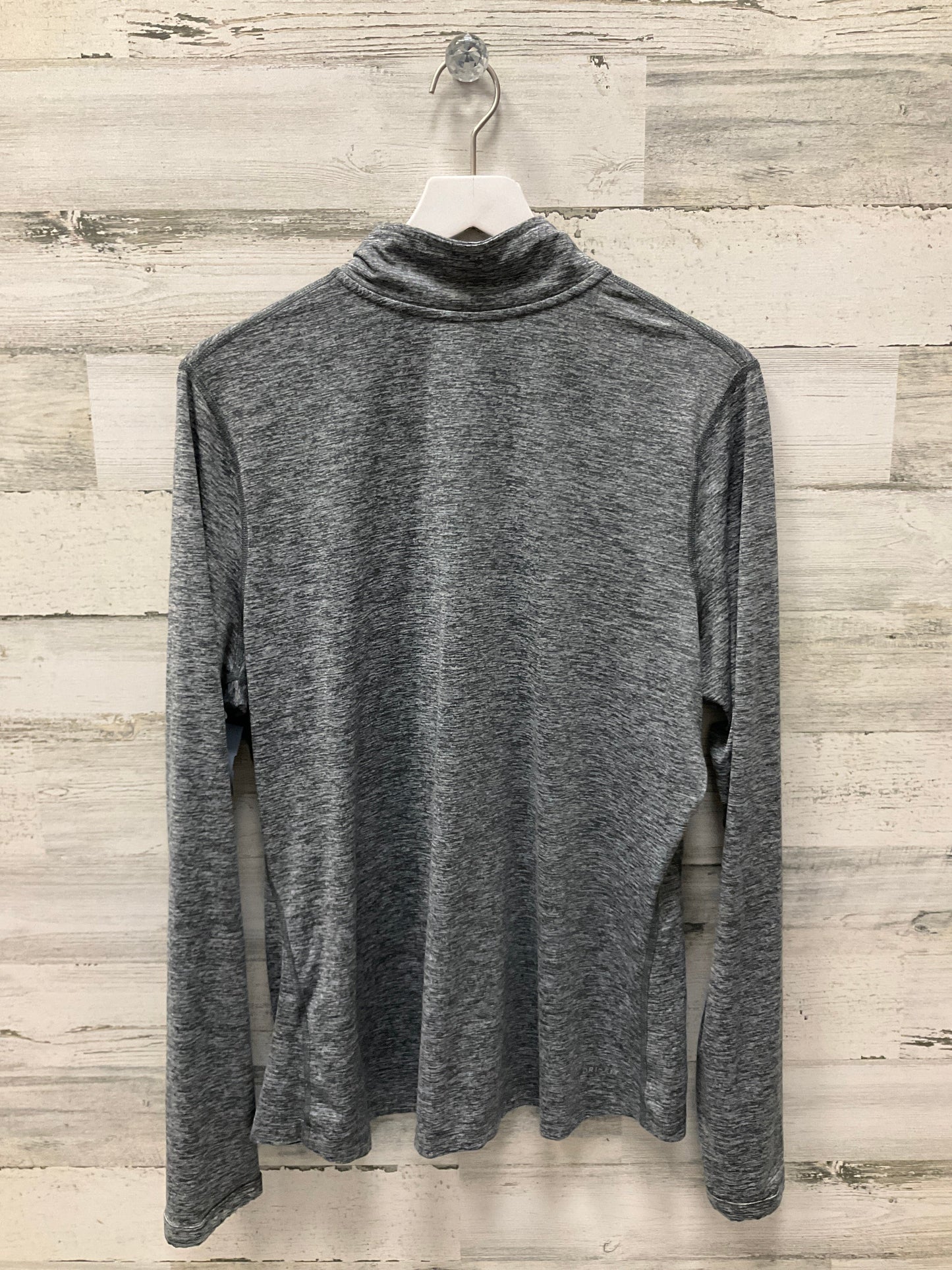 Athletic Top Long Sleeve Collar By Nike Apparel Size: Xl