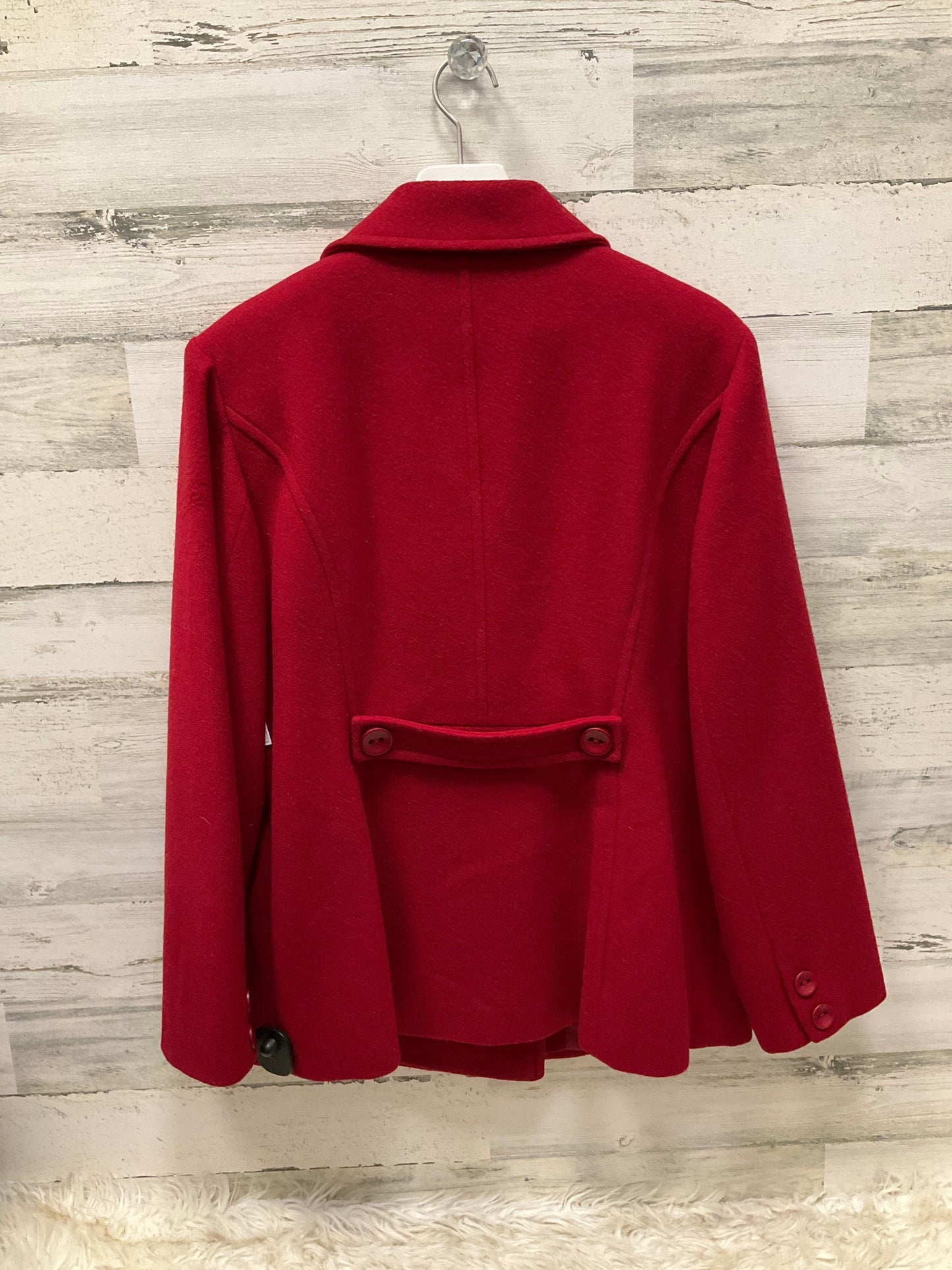 Coat Peacoat By Clothes Mentor Size: L