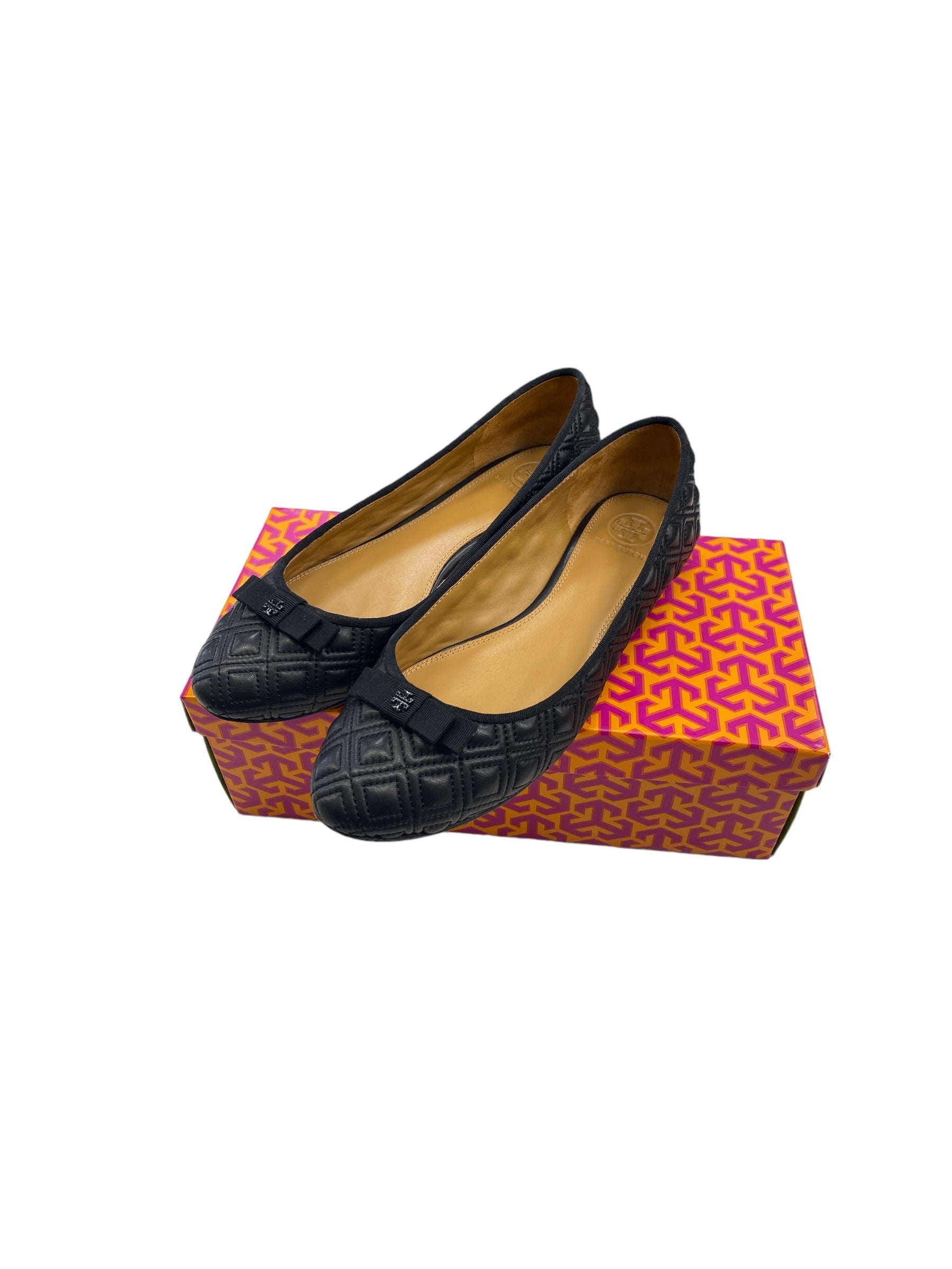 Black Tory Burch Flats outlet Size 8