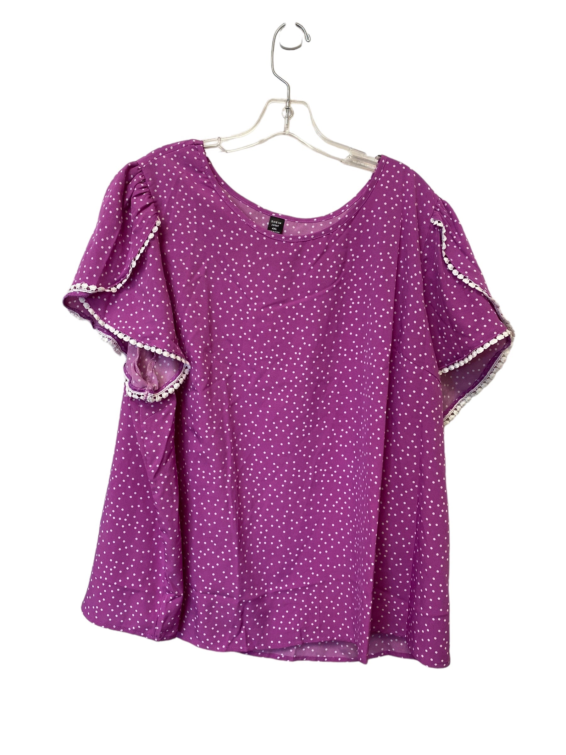 Top Short Sleeve By Shein Size: 4x