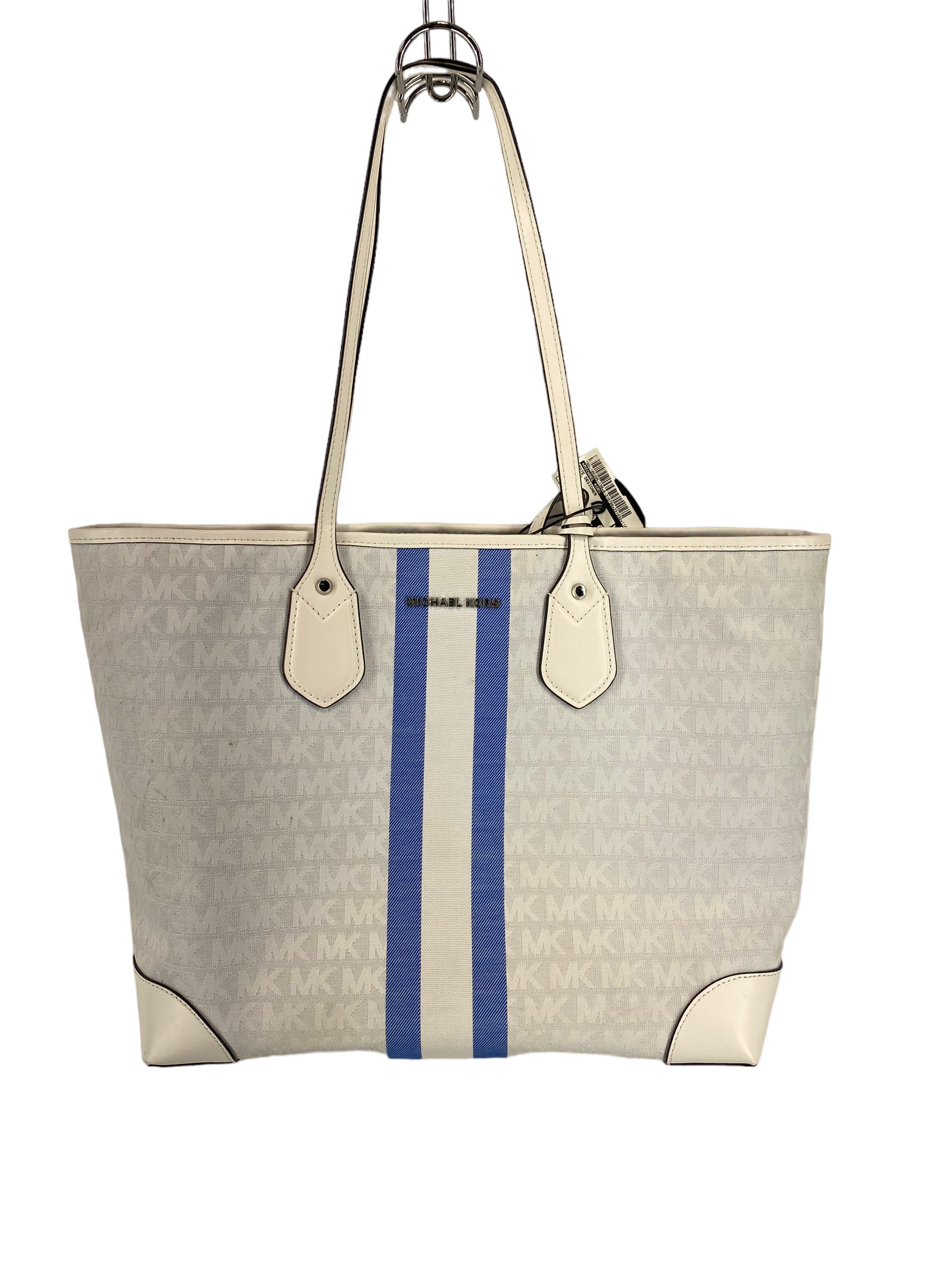 V Tote mm, Grey, One Size