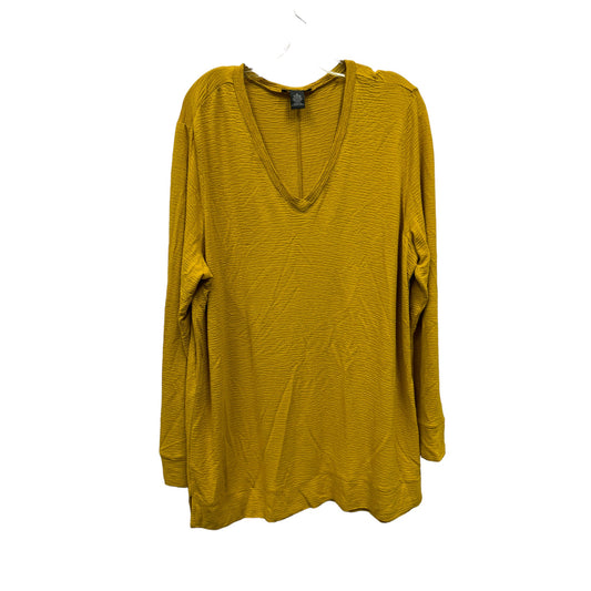 Top Long Sleeve By Adrianna Papell  Size: Xl