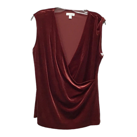 Top Sleeveless By Charter Club  Size: L