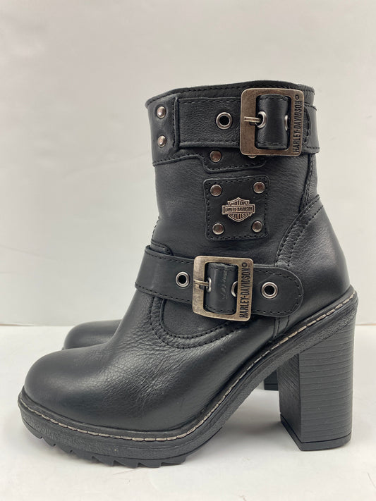 Boots Ankle Heels By Harley Davidson  Size: 5