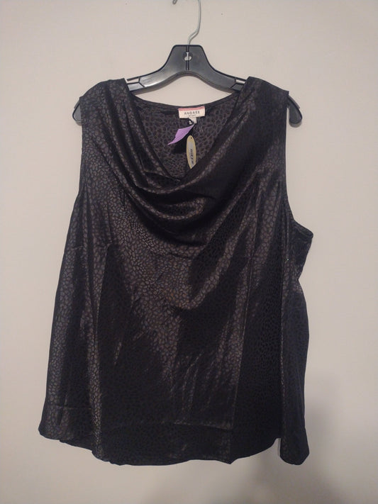 Top Sleeveless By Andree By Unit  Size: 1x