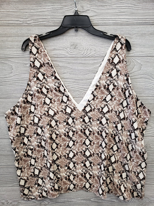 SLEEVELESS TOP BY LEITH SIZE 3X