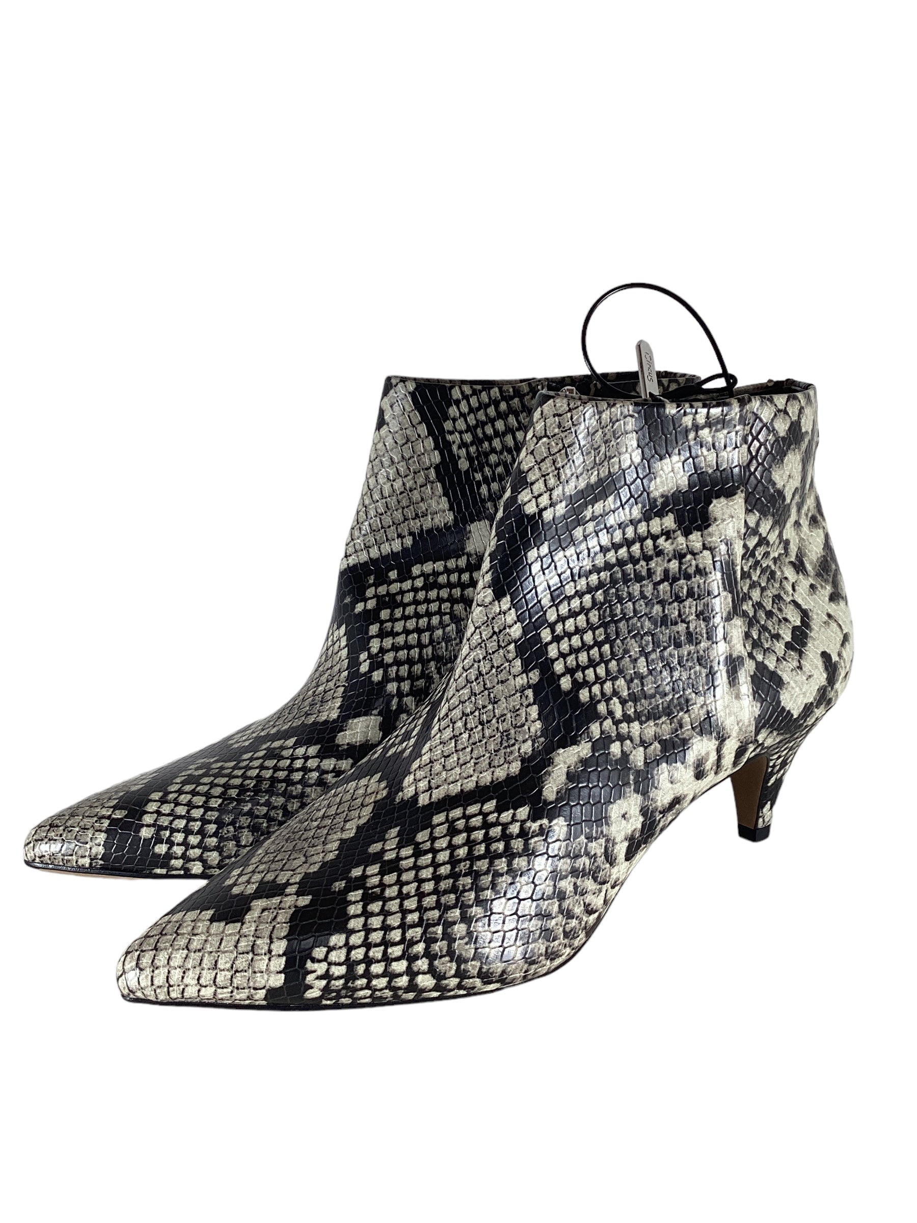 Circus by sam 2024 edelman snakeskin booties