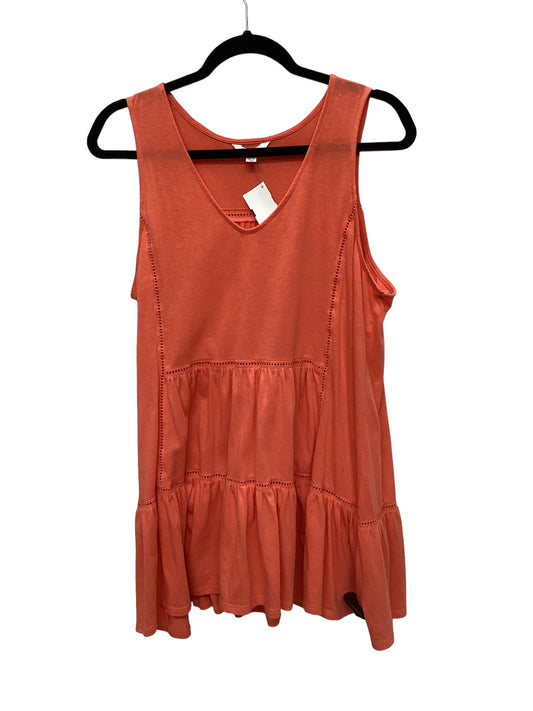 Top Sleeveless Basic By Time And Tru  Size: Xl