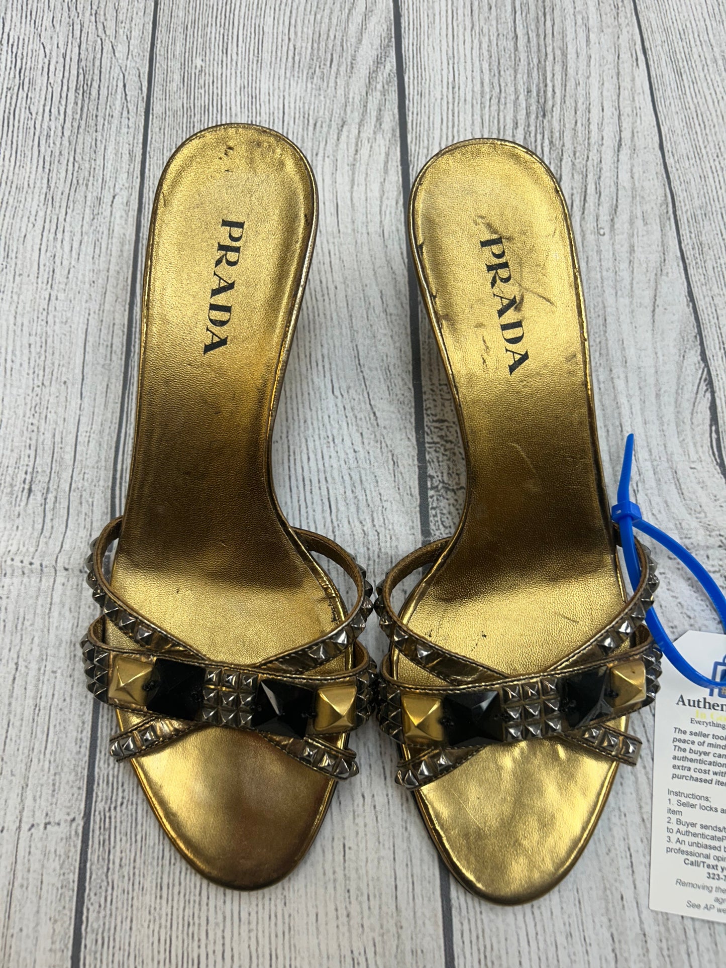 Shoes Heels Stiletto By Prada  Size: 7