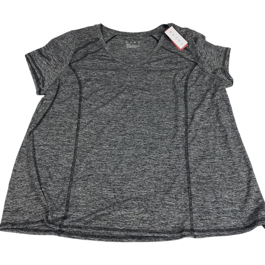 Athletic Top Short Sleeve By Livi Active  Size: 1x