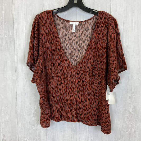 Top Short Sleeve By Leith  Size: 2x