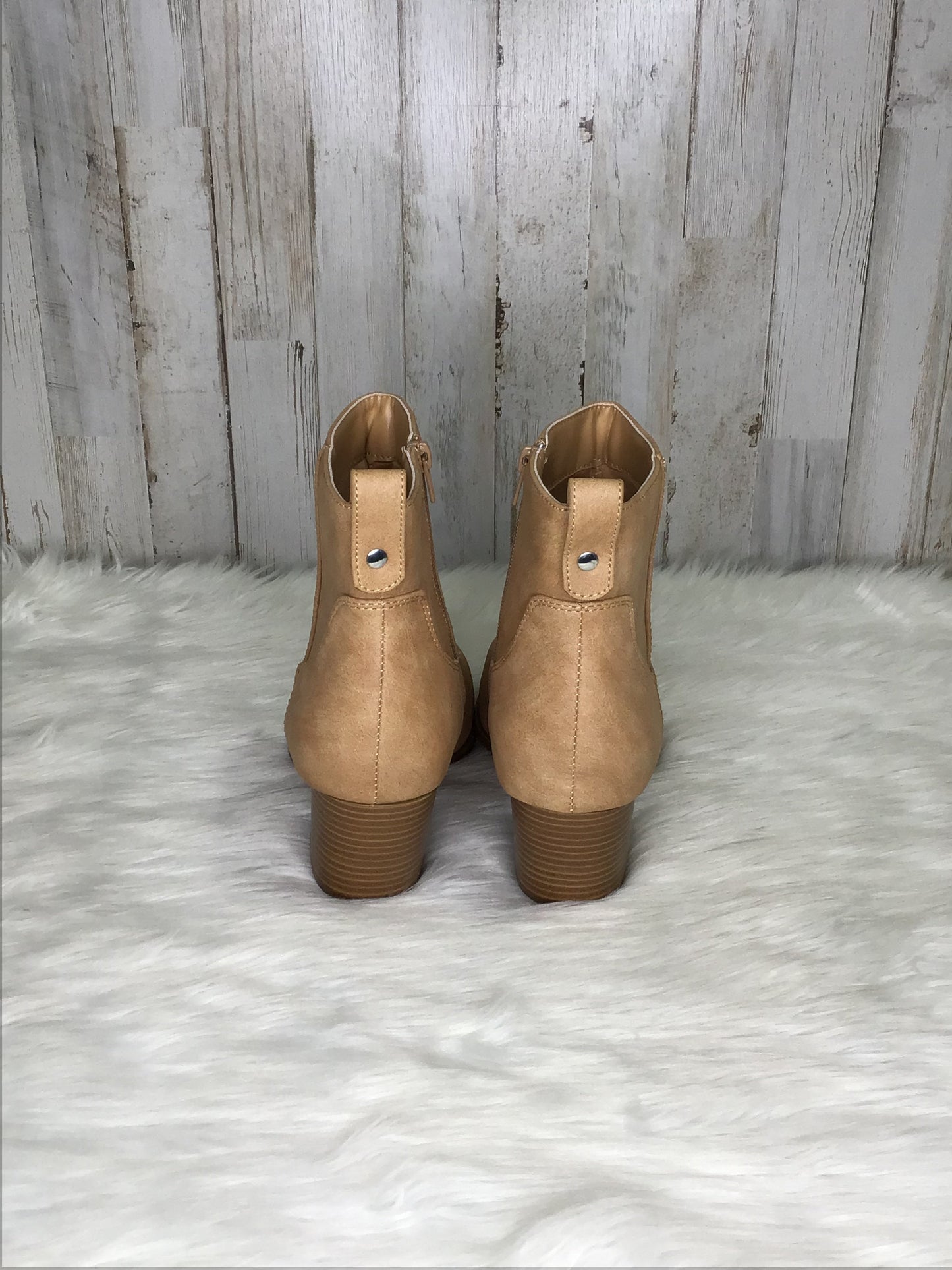 Boots Ankle Heels By Qupid Size: 9