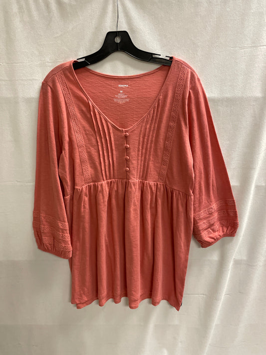 Maternity Top Long Sleeve By Sonoma  Size: M