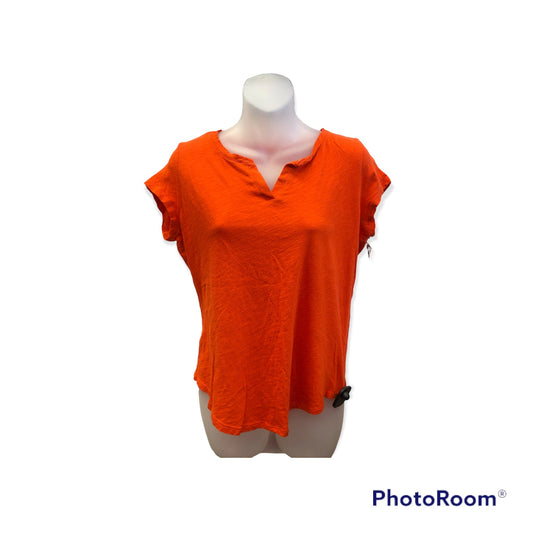 Top Short Sleeve Basic By New York And Co O  Size: M
