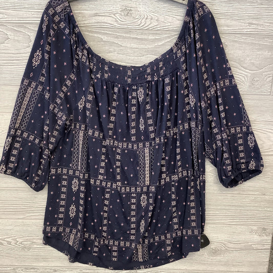 TOP LONG SLEEVE SIZE 2X BY MAURICES