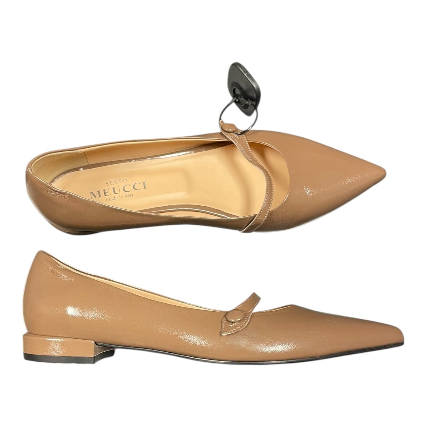 Shoes Flats By Sesto Meucci In Taupe, Size:11