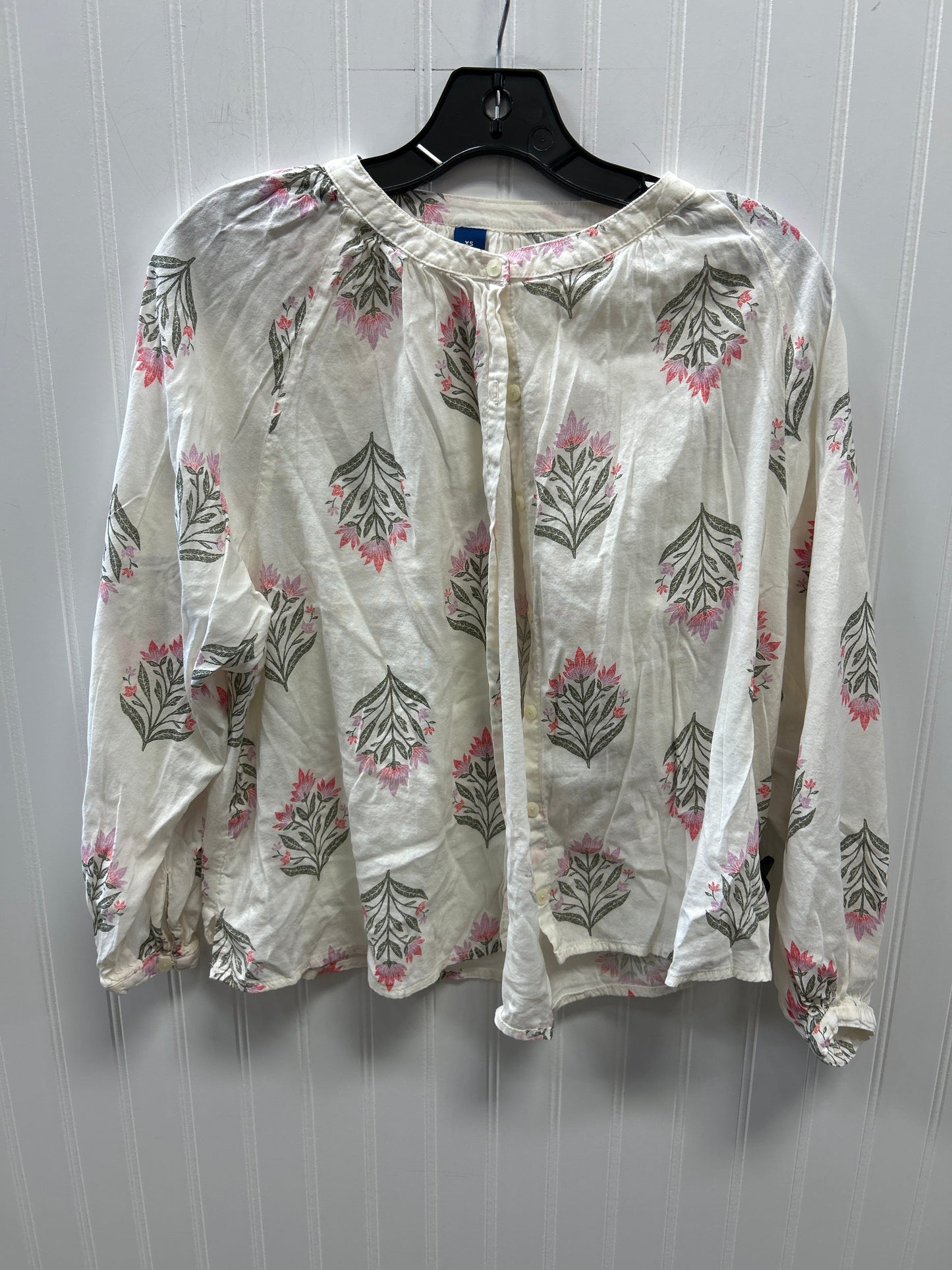 Top Ls By Old Navy In Cream, Size:Xs