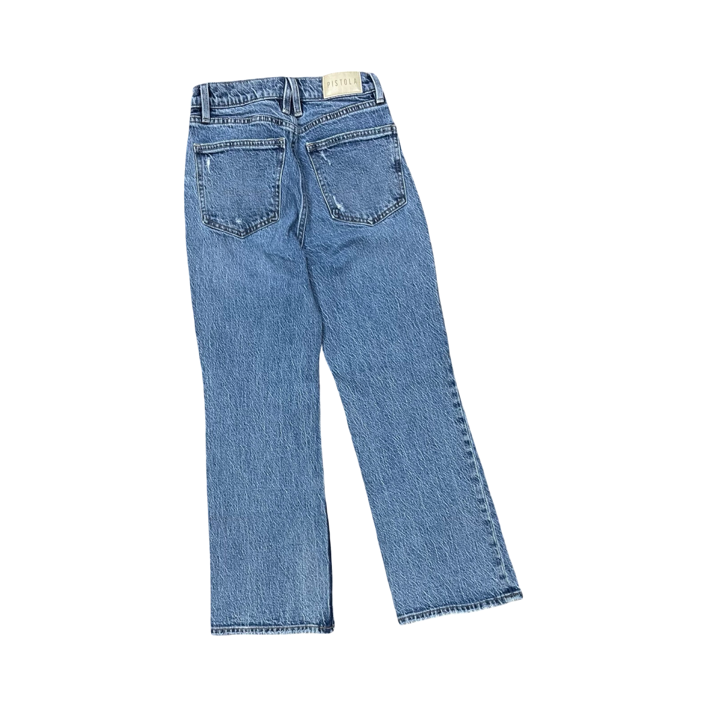 Jeans Boot Cut By Pistola In Blue Denim, Size:2