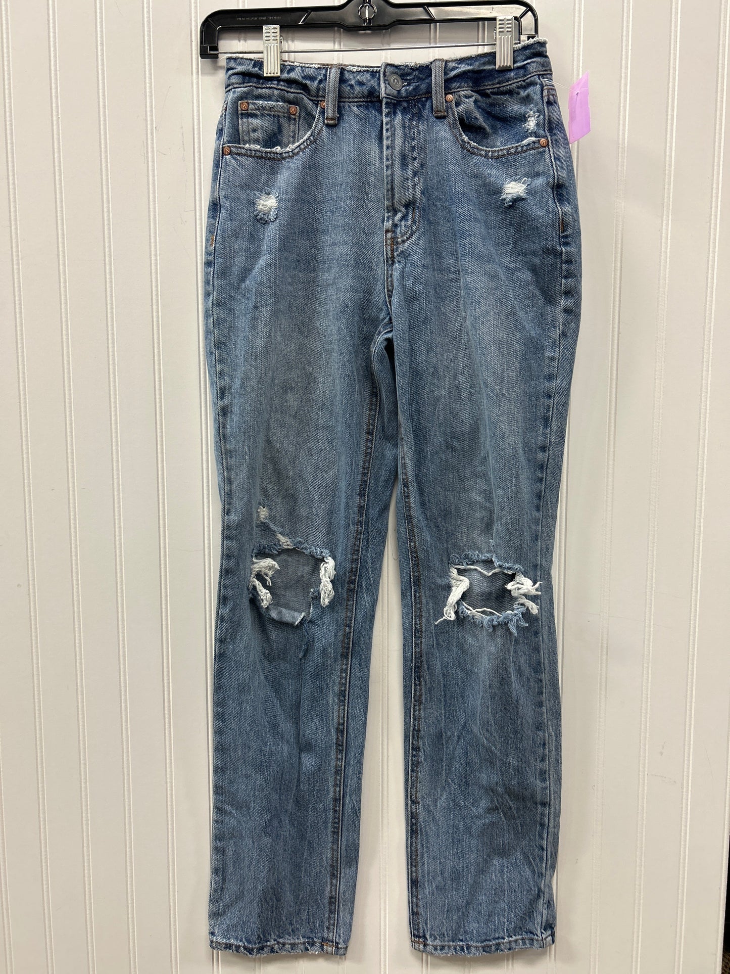 Jeans Straight By And Now This In Blue Denim, Size:2