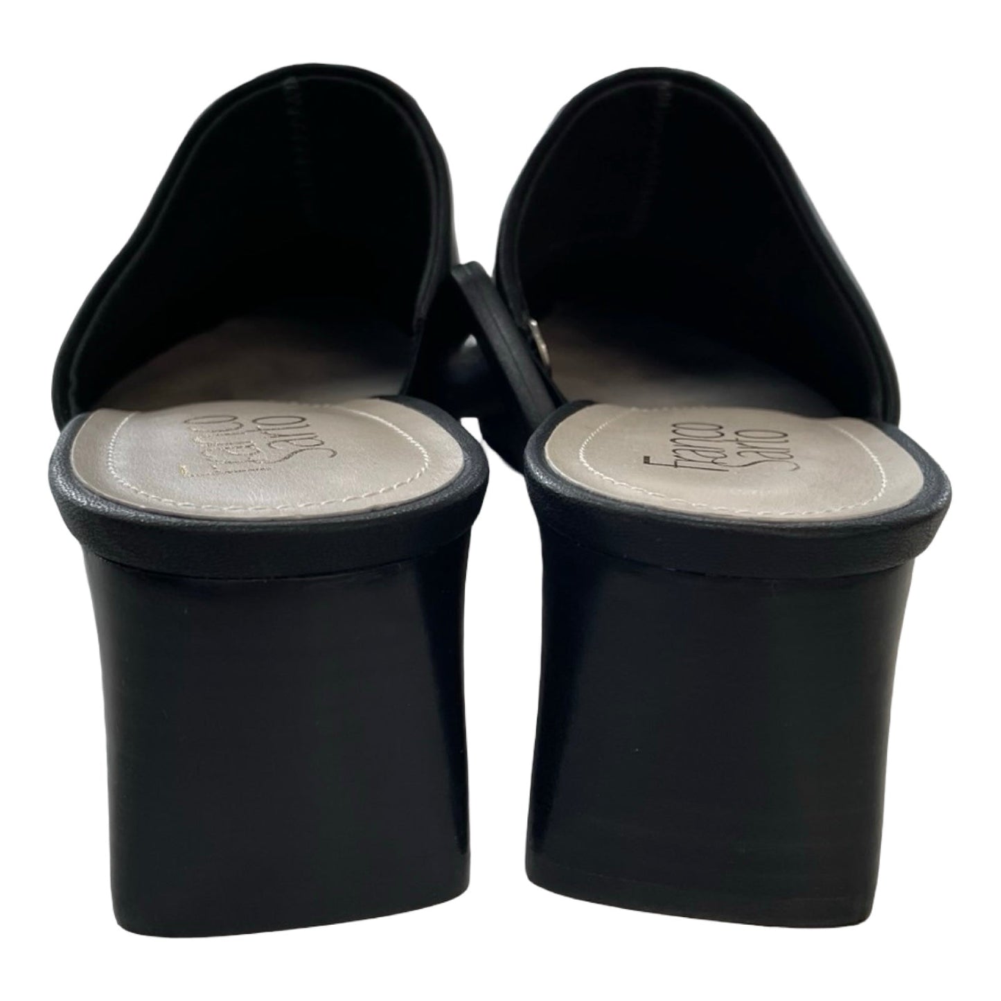 Shoes Heels Block By Franco Sarto In Black, Size:9.5