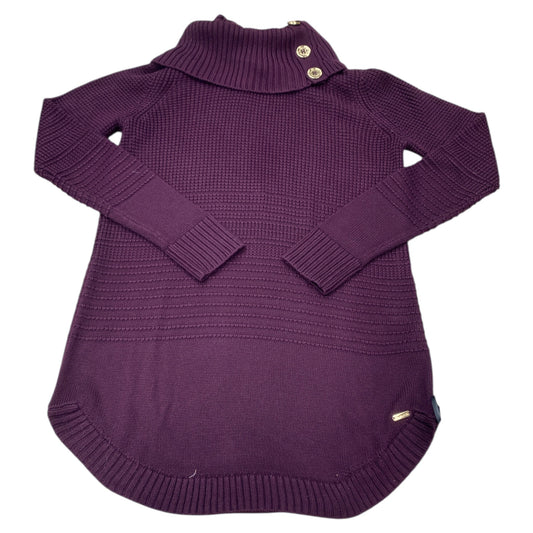 Sweater By Calvin Klein In Purple, Size:Xs