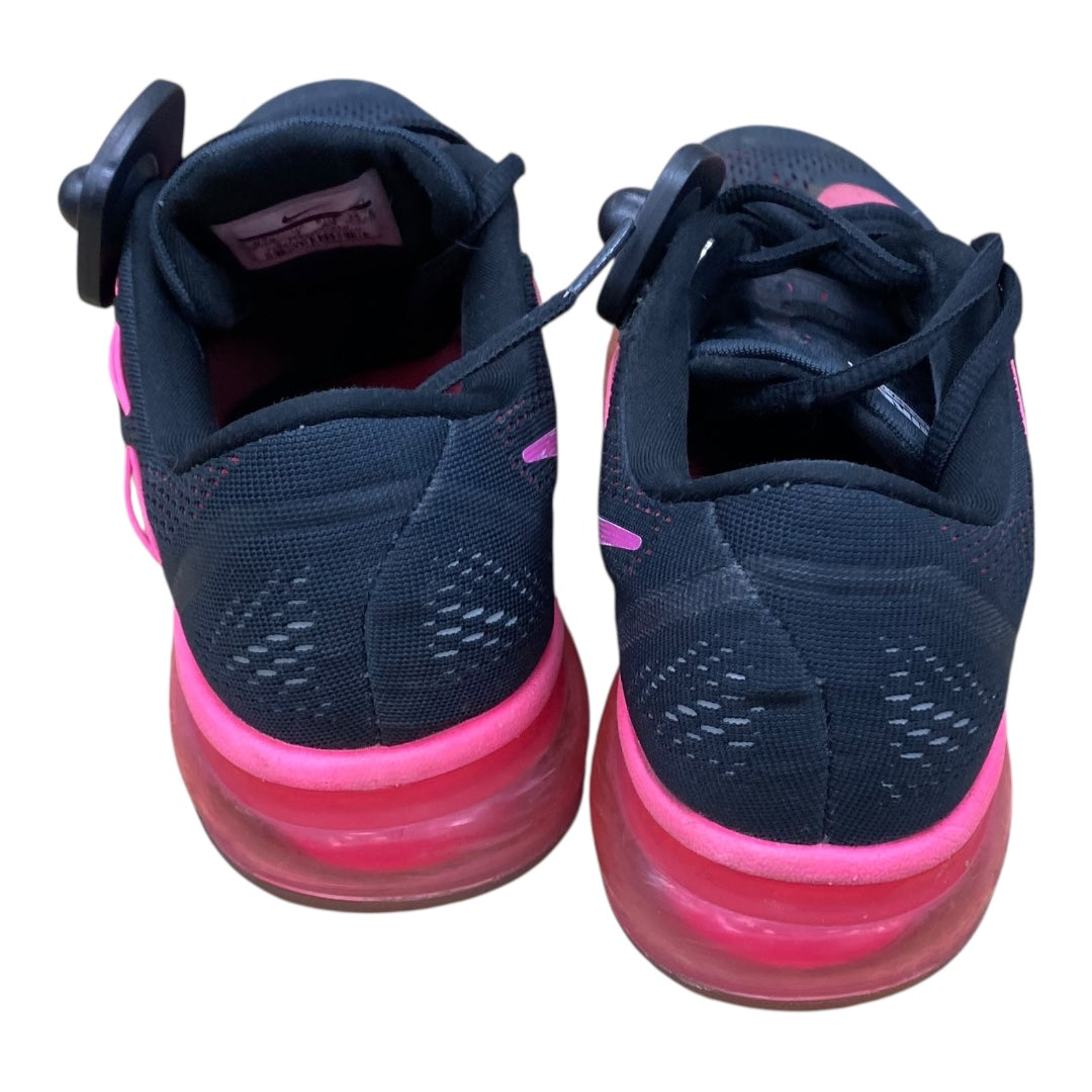 Shoes Athletic By Nike In Black & Pink, Size:9.5