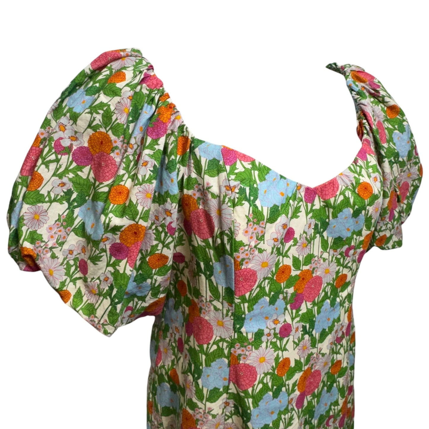 Dress Casual Midi By Hyacinth House In Floral Print, Size: XL