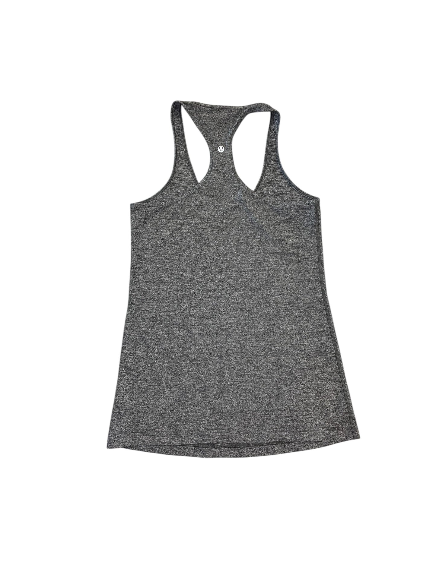 Athletic Tank Top By Lululemon In Grey, Size:M