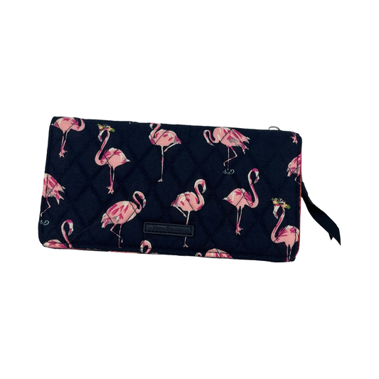 Wallet By Vera Bradley In Blue & Pink, Size:Medium