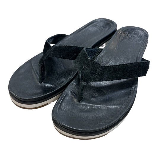 Sandals Designer By Ugg In Black, Size:6