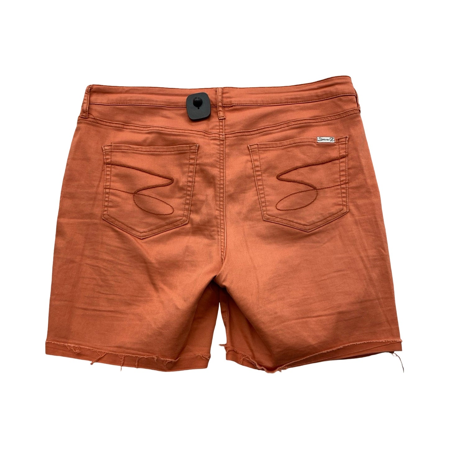 Shorts By Seven 7 In Orange, Size:14