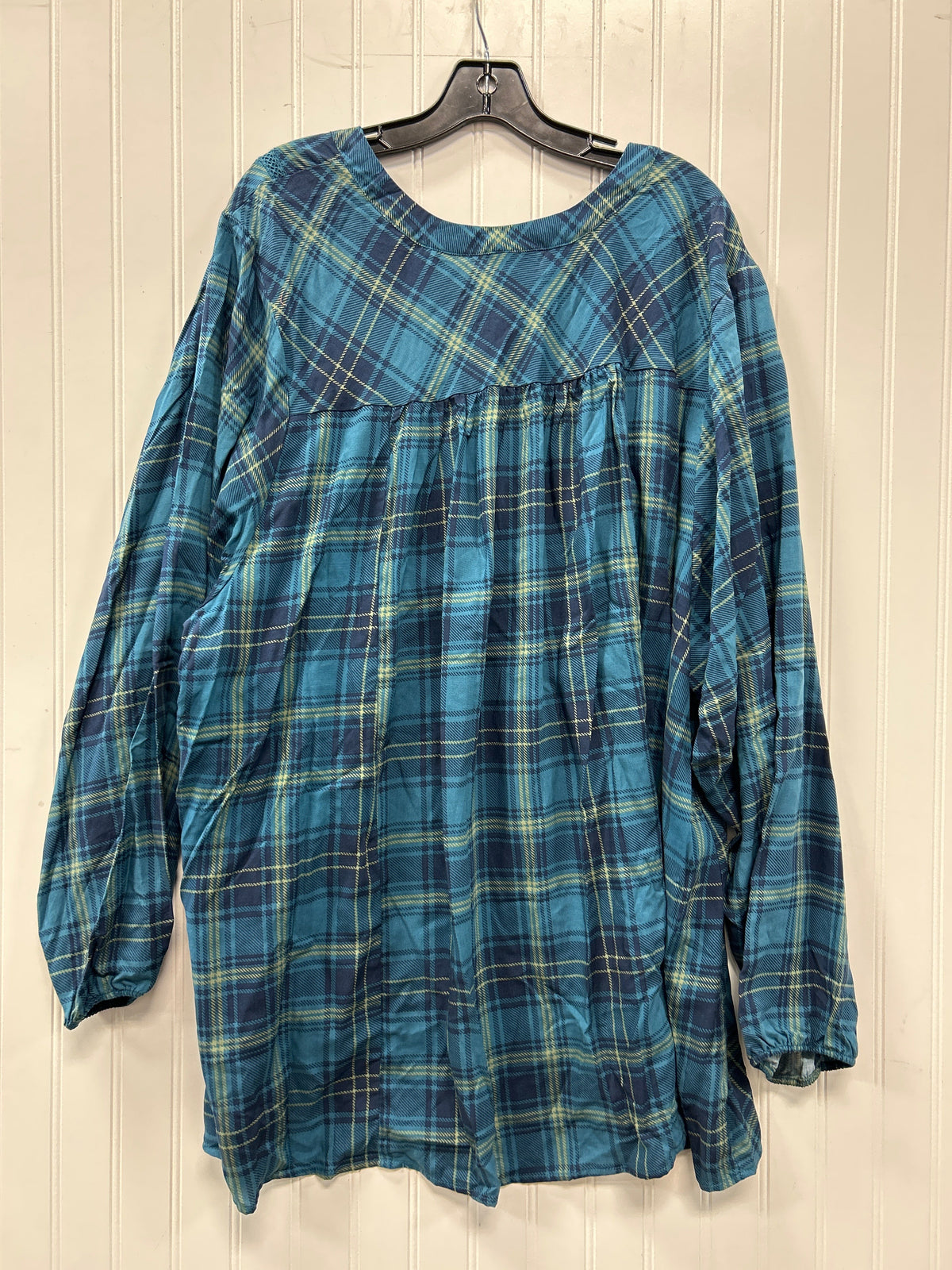 Top Ls By Torrid In Teal, Size:5X