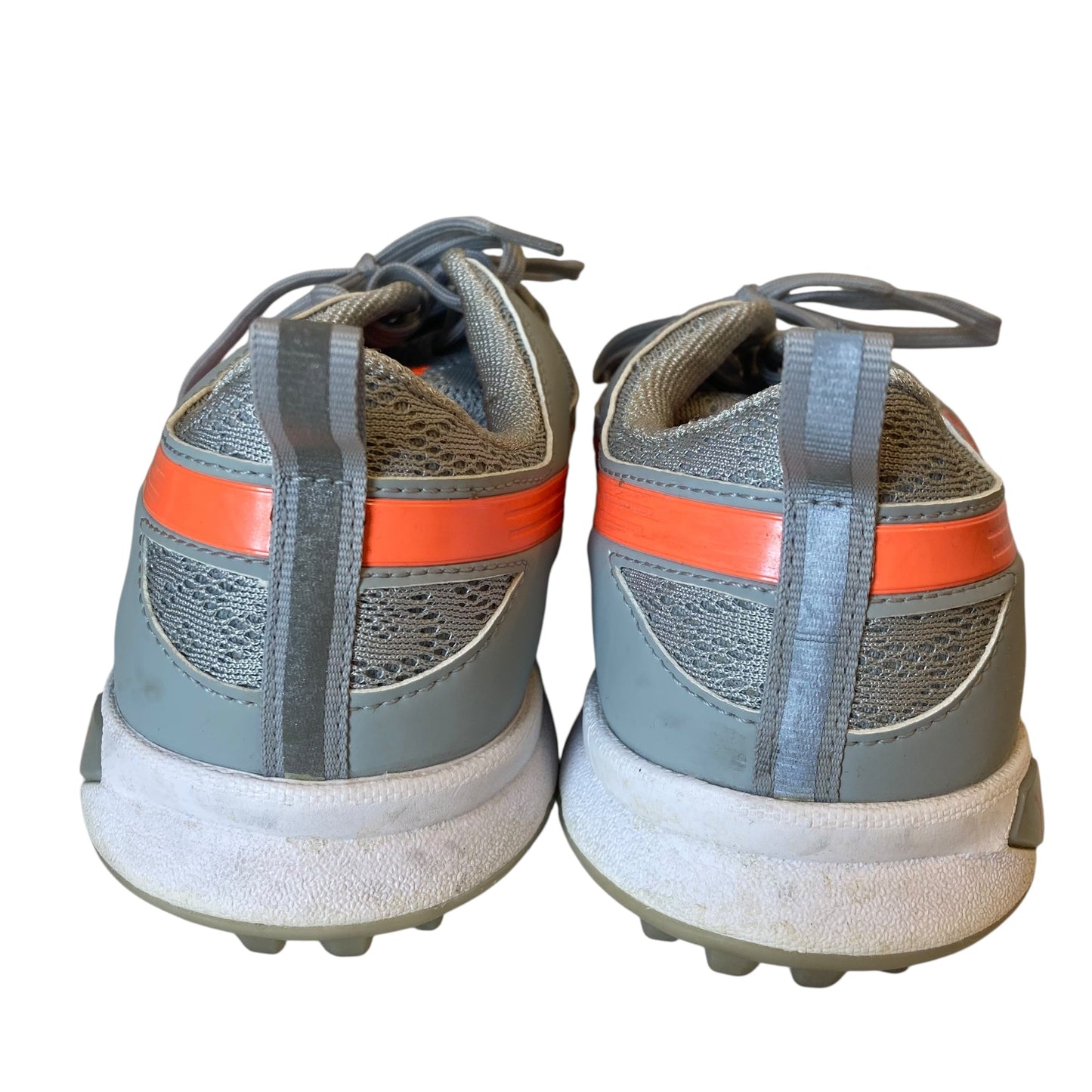 Shoes Athletic By Puma In Grey & Orange, Size:8.5