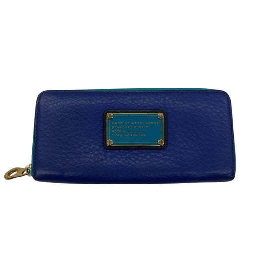 Wallet Designer By Marc By Marc Jacobs In Blue, Size:Large