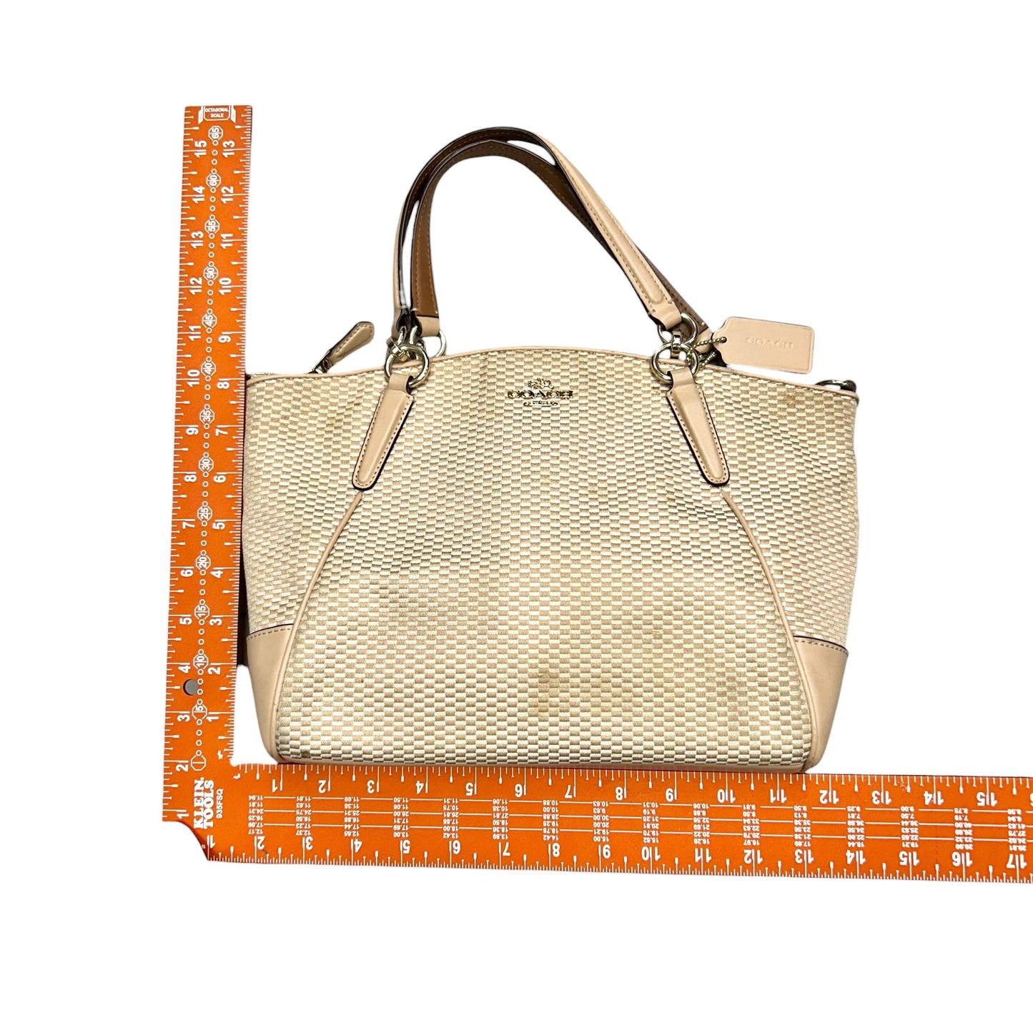Handbag Designer By Coach, Size: Medium