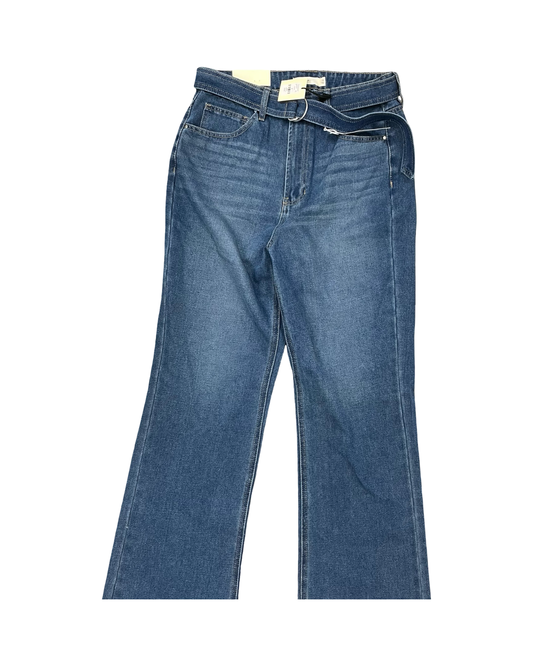 Jeans Flared By Clothes Mentor In Blue Denim, Size:6