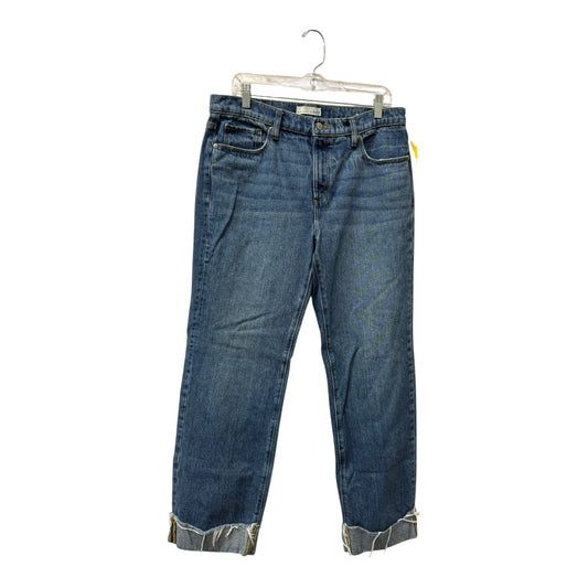 Jeans Boyfriend By Loft In Blue Denim, Size:6