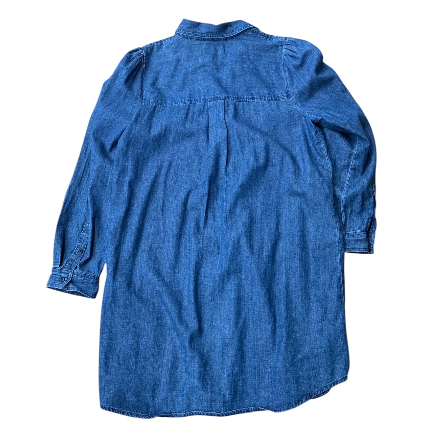 Dress Casual Short By Madewell In Blue Denim, Size:M
