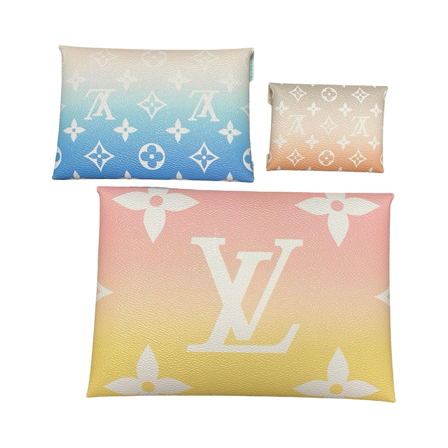 Clutch Luxury Designer By Louis Vuitton In Multi, Size:Medium