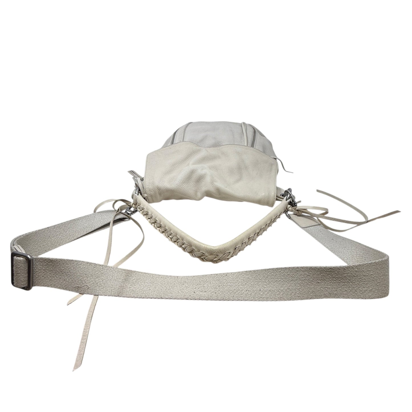 Vintage Leather Hobo Crossbody By Christopher Kon, Size: Large