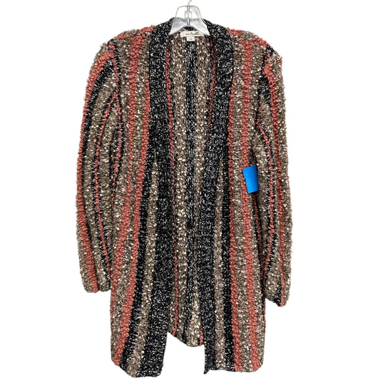 Sweater Cardigan By Simply Noelle In Multi, Size:S