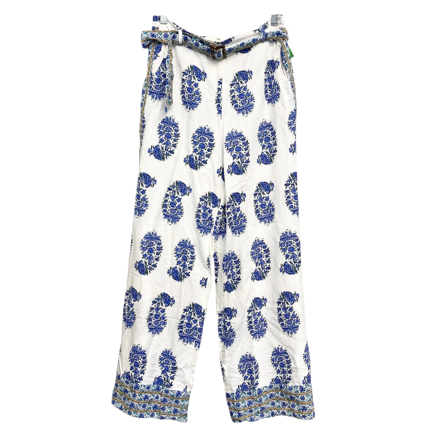 Pants Lounge By Nicole Miller In Blue & White, Size:8