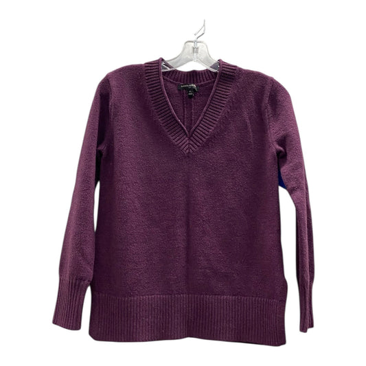 Sweater By Banana Republic In Purple, Size:Xs